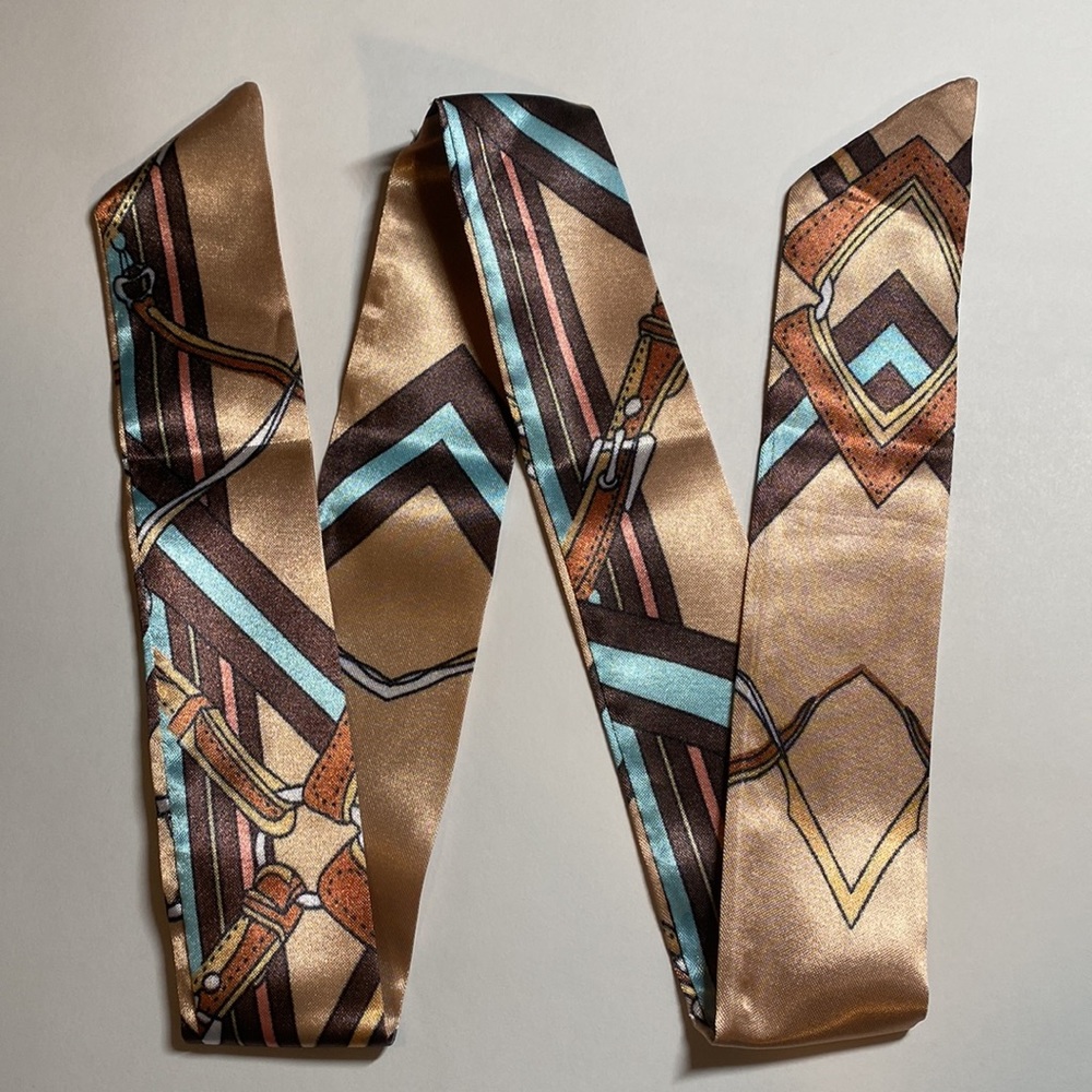 Thin Purse Scarf / Hairband / Scarf - #402 / 5 for $70
